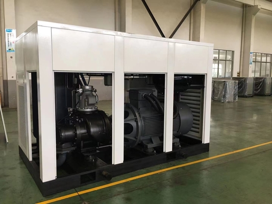 Máy nén khí nam châm vĩnh cửu hai giai đoạn 1,3Mpa Máy nén trục vít hai giai đoạn 340HP